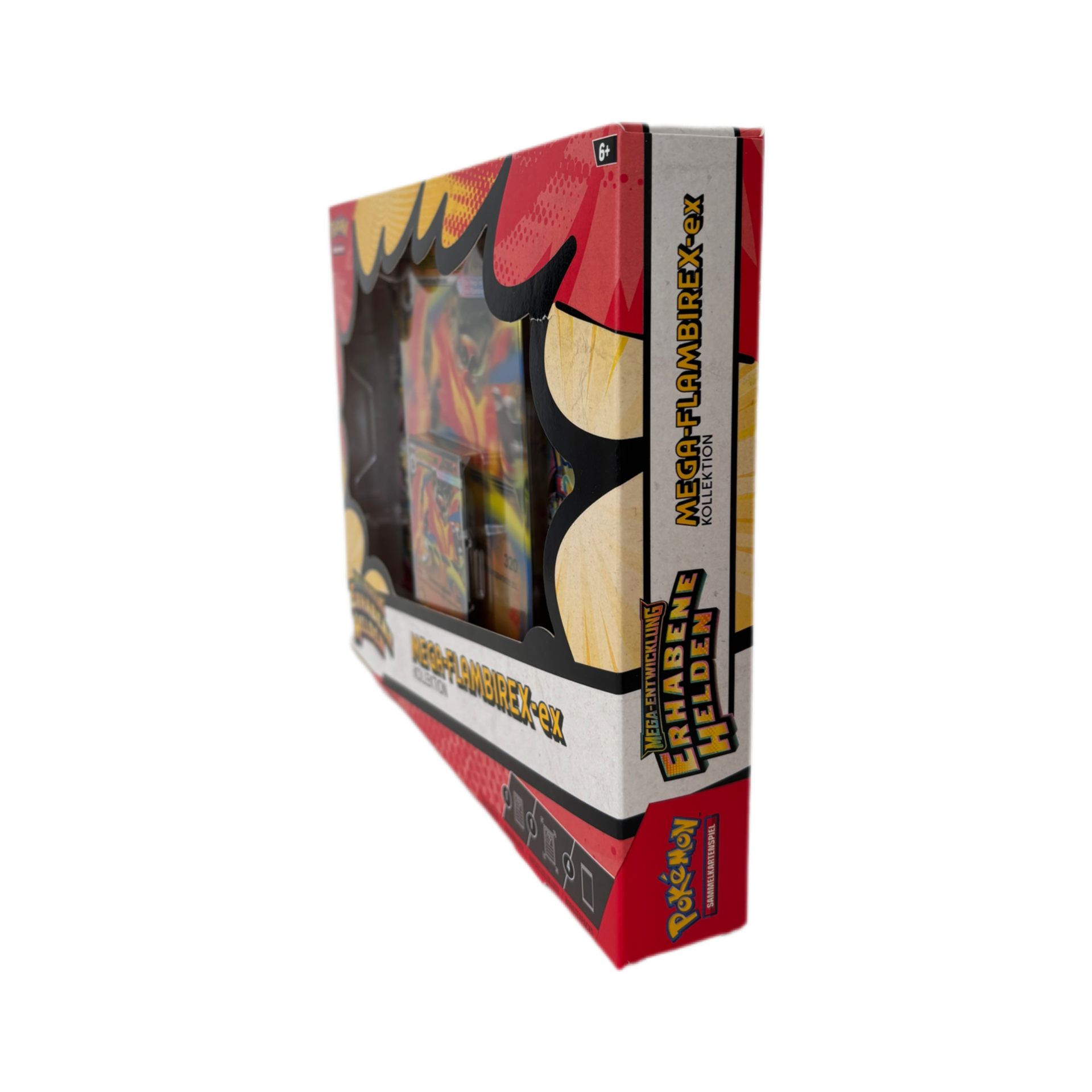 Pokémon Erhabene Helden (ME02.5) Mega Flambirex EX Kollektion DE