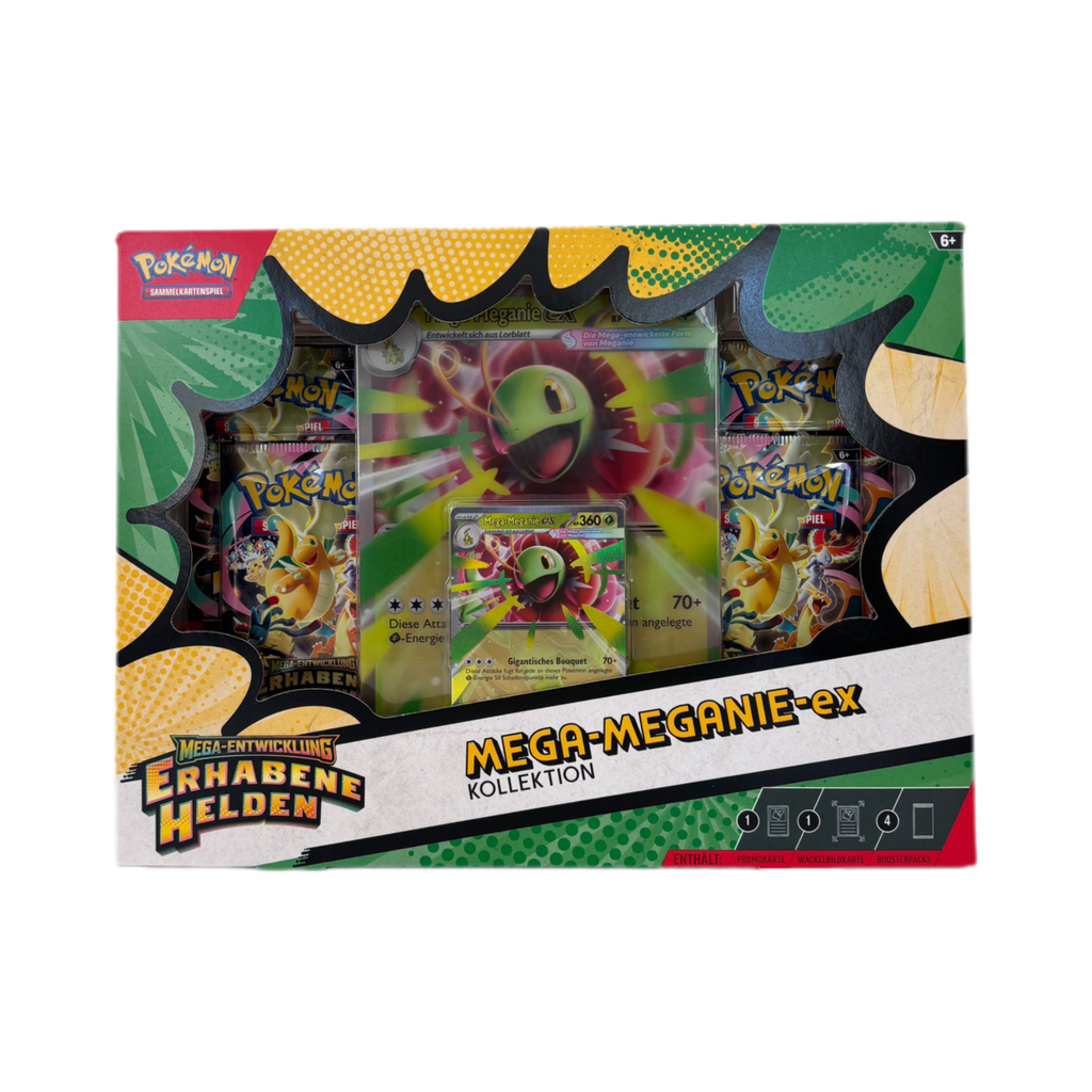 Pokémon Erhabene Helden (ME02.5) Mega Meganie EX Kollektion DE