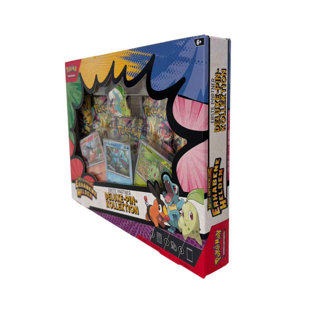 Pokémon Erhabene Helden (ME02.5) Erste Partner Deluxe-Pin-Kollektion
